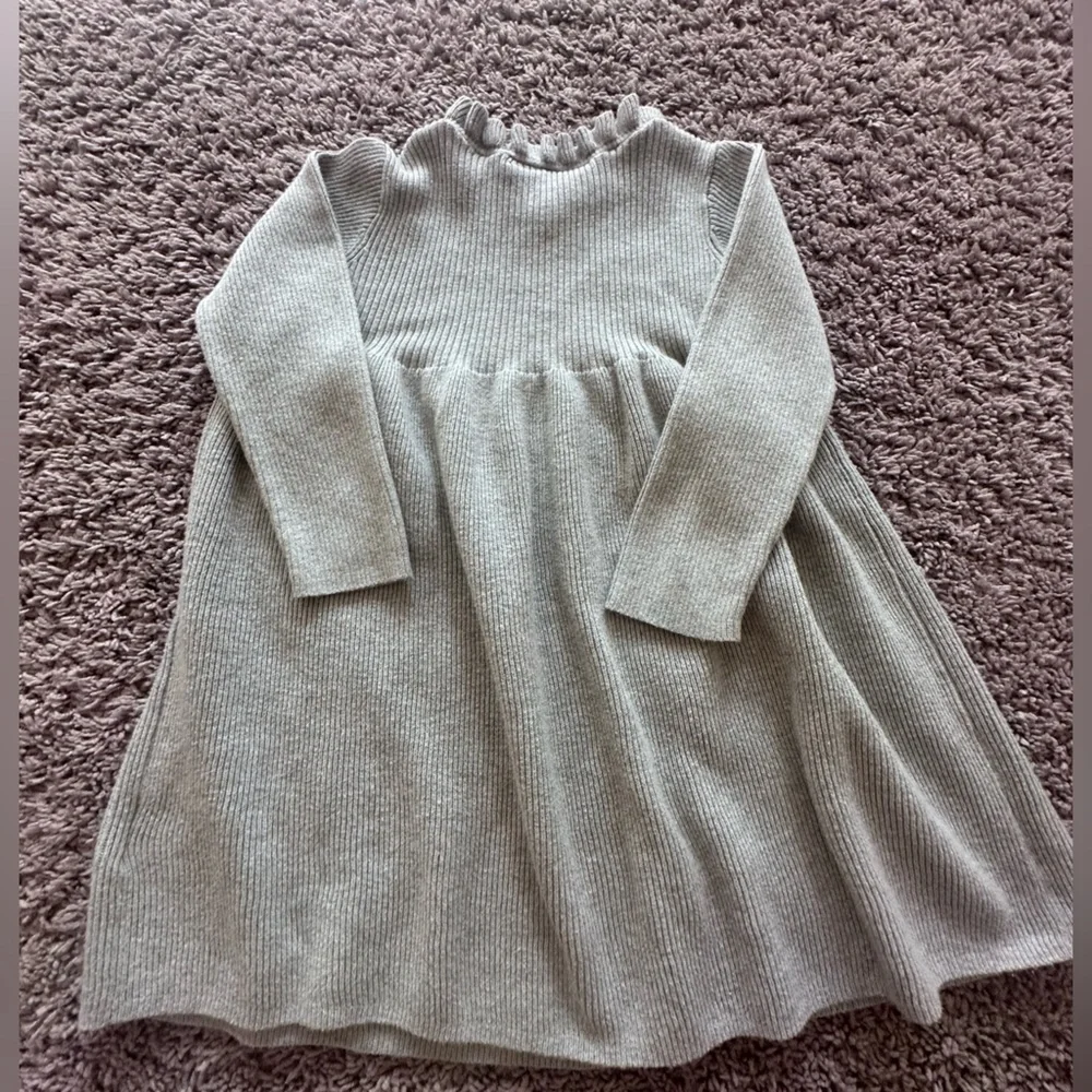 Preloved GAP Light Gray Girl’s Cowl Neck Sweater
